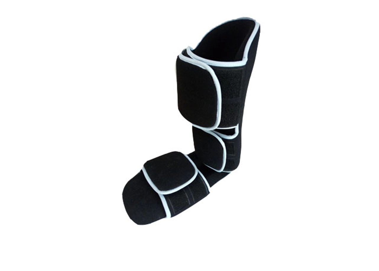 Medical foot braces 90 defree night splints with plastic parts stretch plantar fascia and Achilles tendon