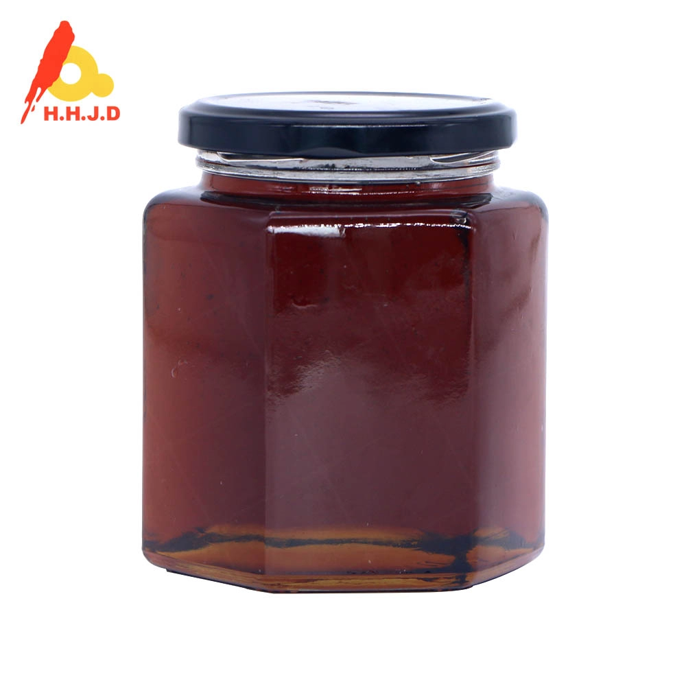Natural Buckwheat Honey Wholesale for Europe Glass Bottle