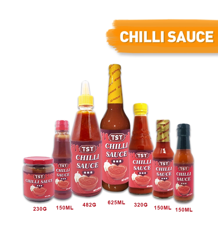 625ml spciy condiment red pepper chilli sauce