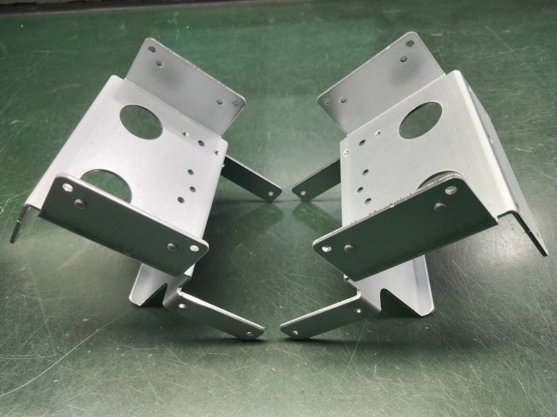 Metal stamping parts of SGCC roller support frame