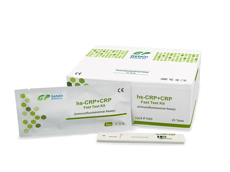 hs-CRP+CRP  Fast Test Kit (Immunofluorescence Assay)