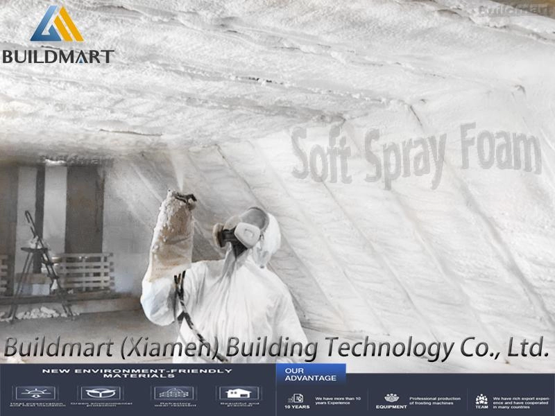 Two-Component PU Foam Soft Spray Foam Polyurethane Foam Wall Panel