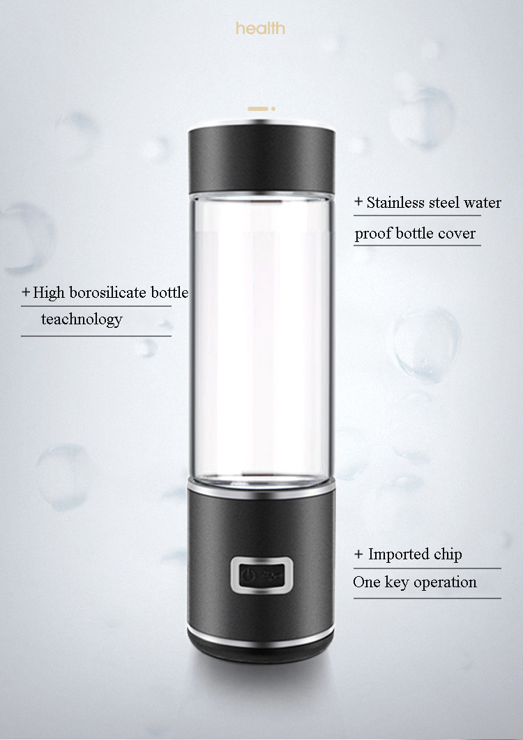 rich hydrogen water bottle