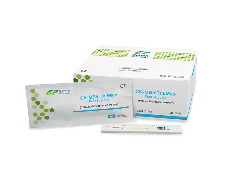 CK-MB/cTnI/Myo Fast Test Kit (Immunofluorescence Assay)