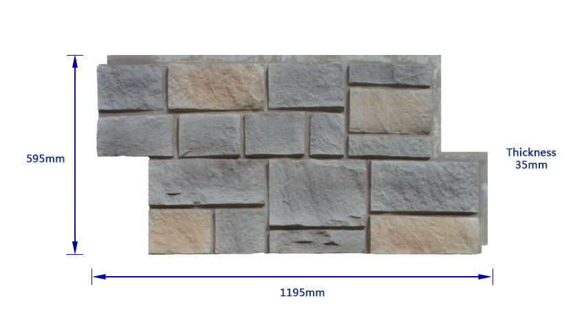 stoneface wall cladding panel