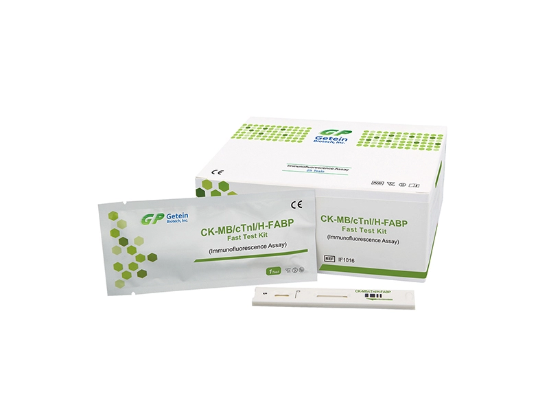 CK-MB/cTnI/H-FABP Fast Test Kit (Immunofluorescence Assay)