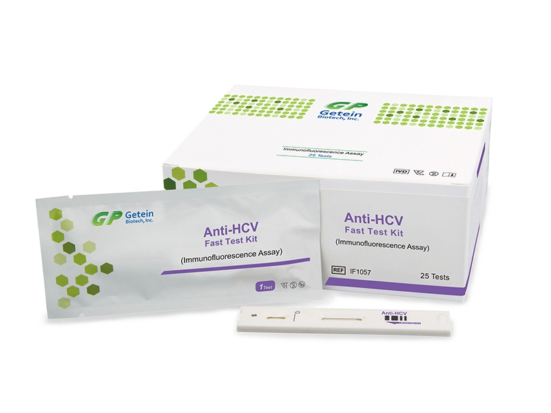Anti-HCV Fast Test Kit (Immunofluorescence Assay)