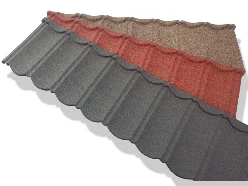 Customized Colorful Stone Coated Metal Roof Tile