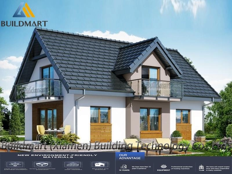 New Model Luxury 2 Storey Light Steel Structure Frame Villa House Modular Home Detachable Expandable
