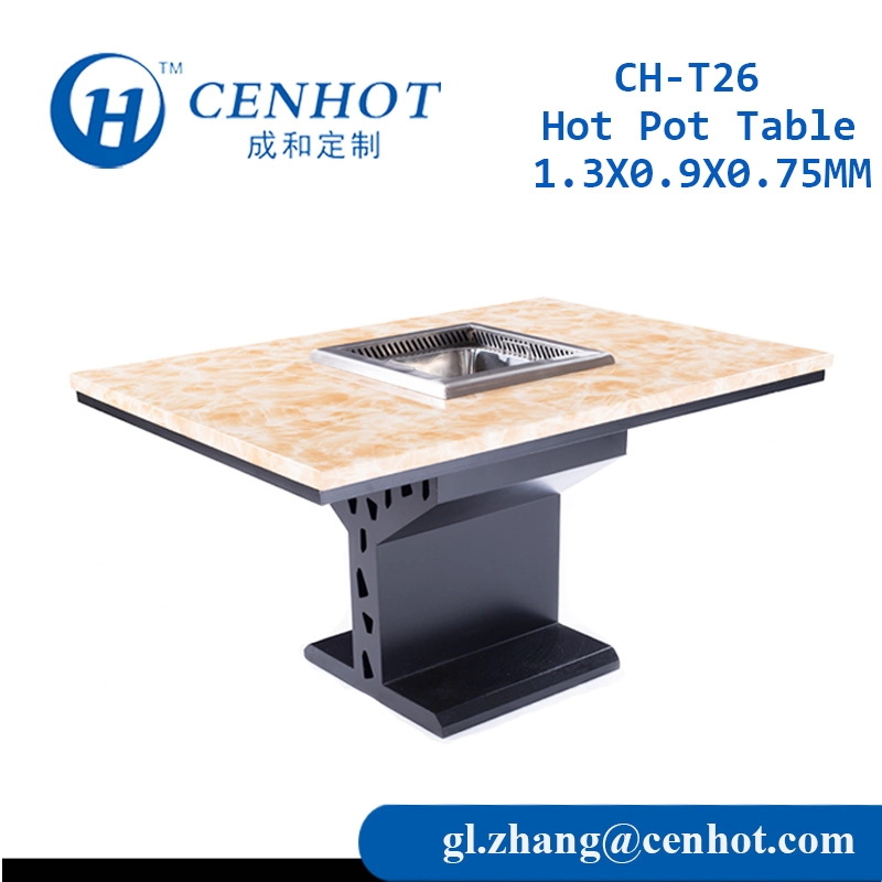Commercial Hot Pot Tables For Restaurant For Sale China Suppliers - CENHOT