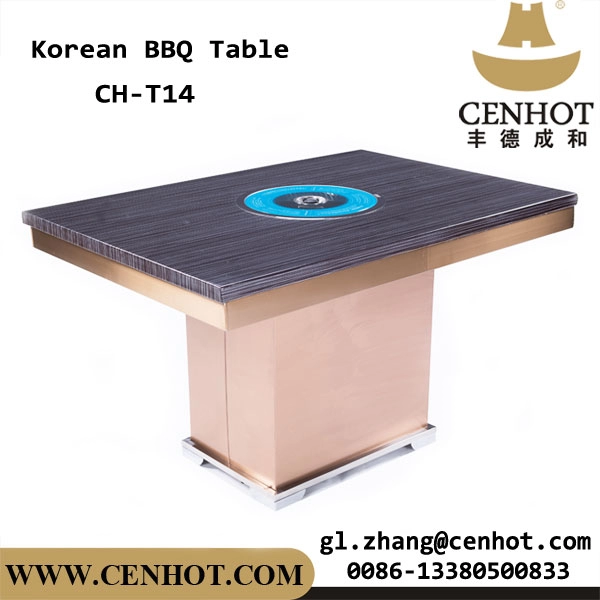 CENHOT Korean Barbecue Tables BBQ Grill Tables For Restaurant
