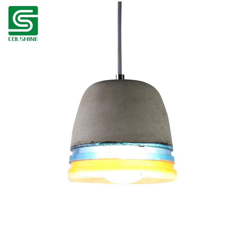Cement Pendant Lights Modern Industrial Concrete Pendant Lamp