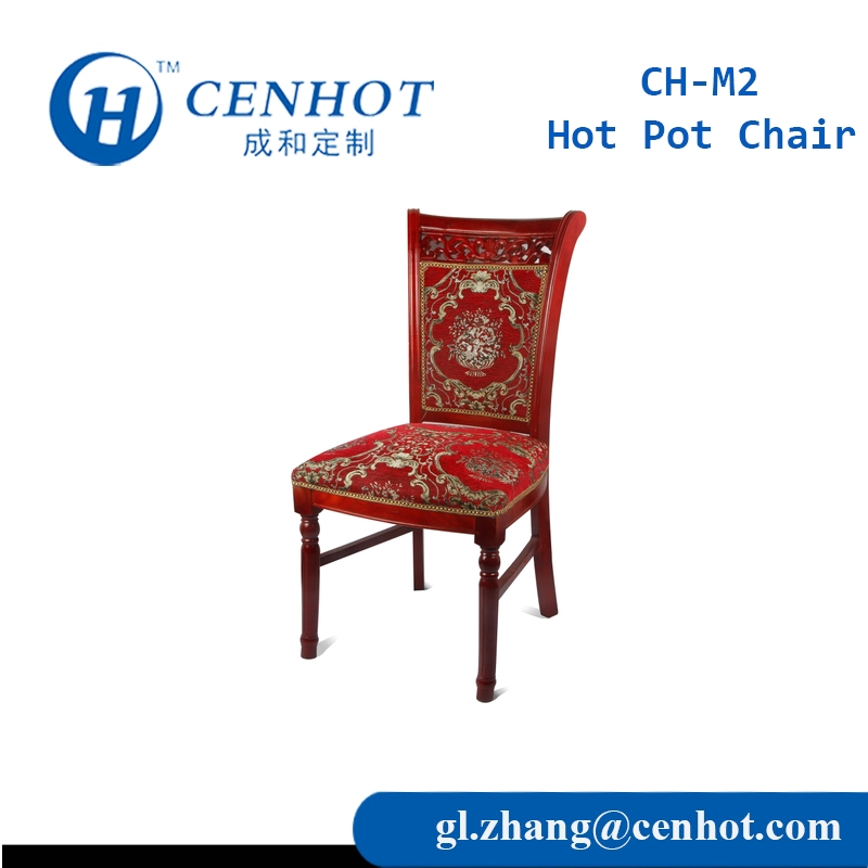 Restaurant Red Hot Pot Chairs Dining Chairs Seating Manufacturers - CENHOT