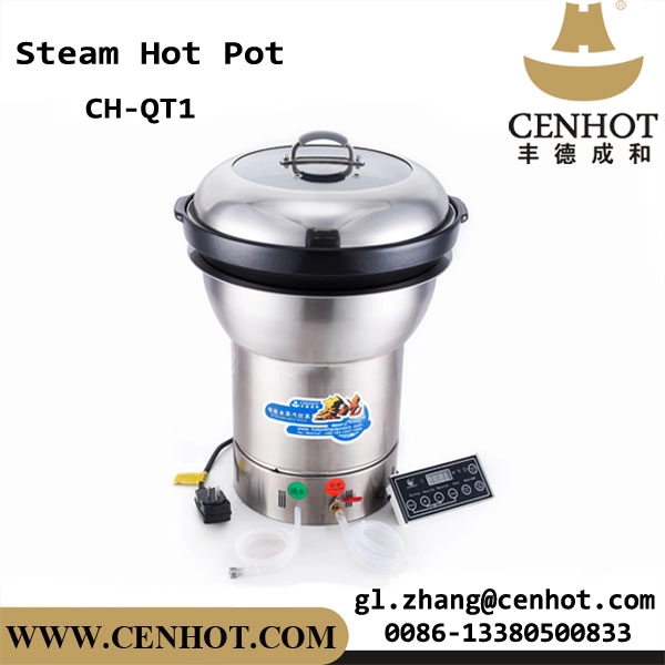 CENHOT Seafood Restaurant Steam Hotpot With Ceramic Pot