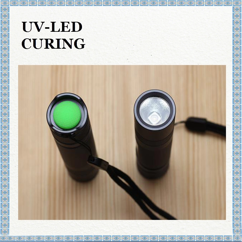 UV LED Flashlight 365nm UV Fluorescence Detection Professional Flashlight
