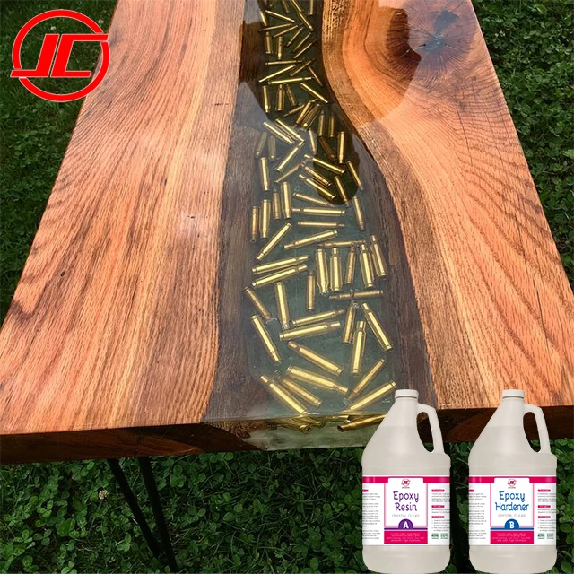 high quality epoxy resin used for bar restaurant epoxy resin table