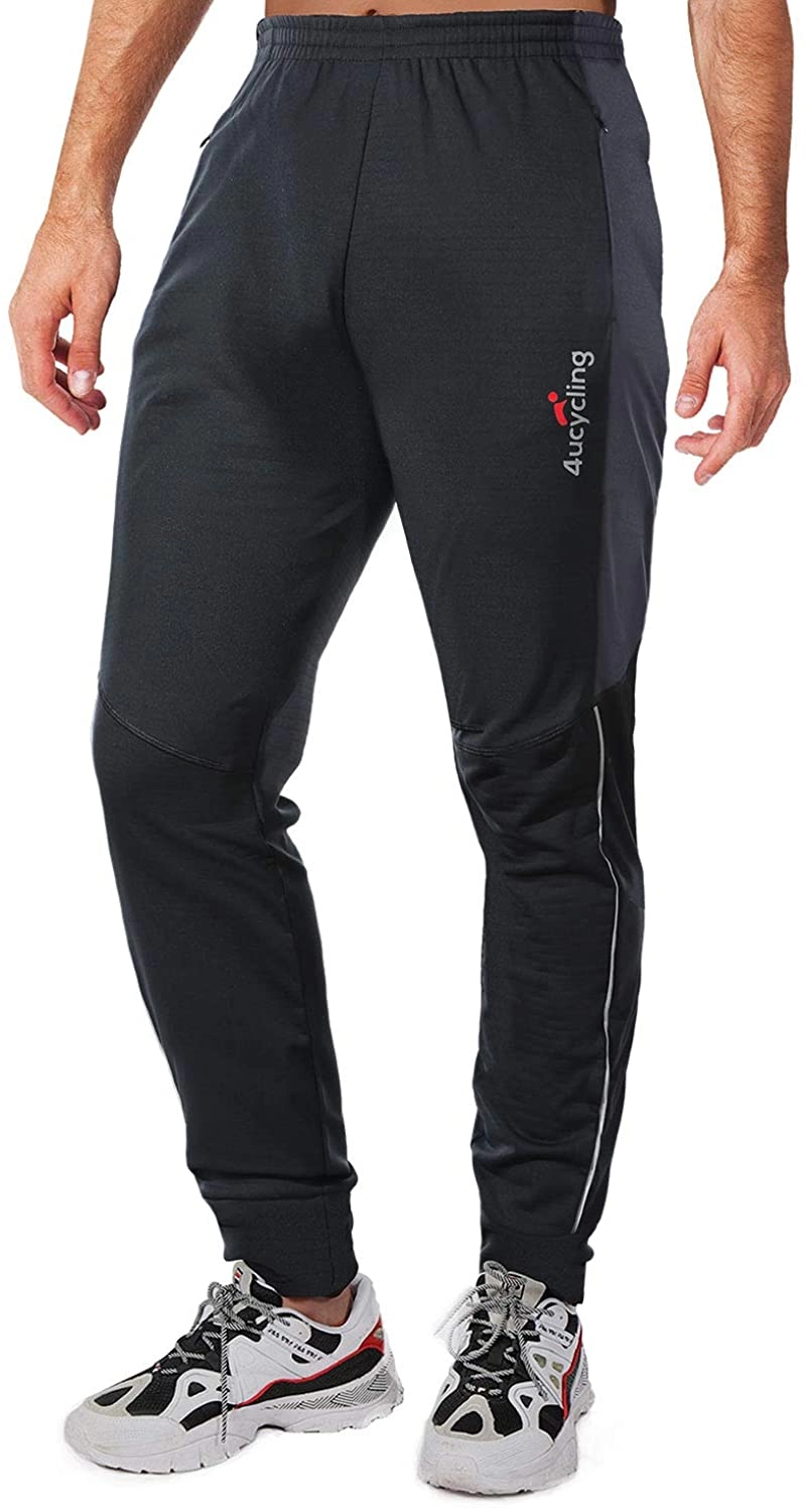 cycling Mens Fleeced Windstopper Cycling Pants for Casual Outdoor and Multi Sports