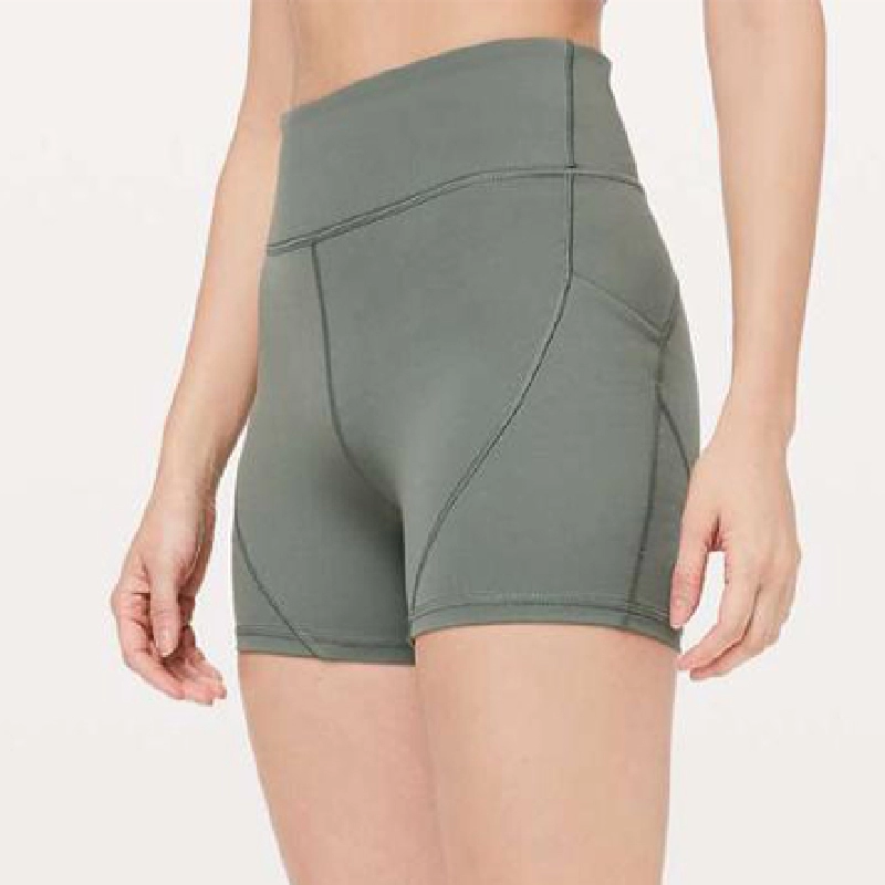 Personalized High Waist Women Yoga Squat Proof Biker Shorts