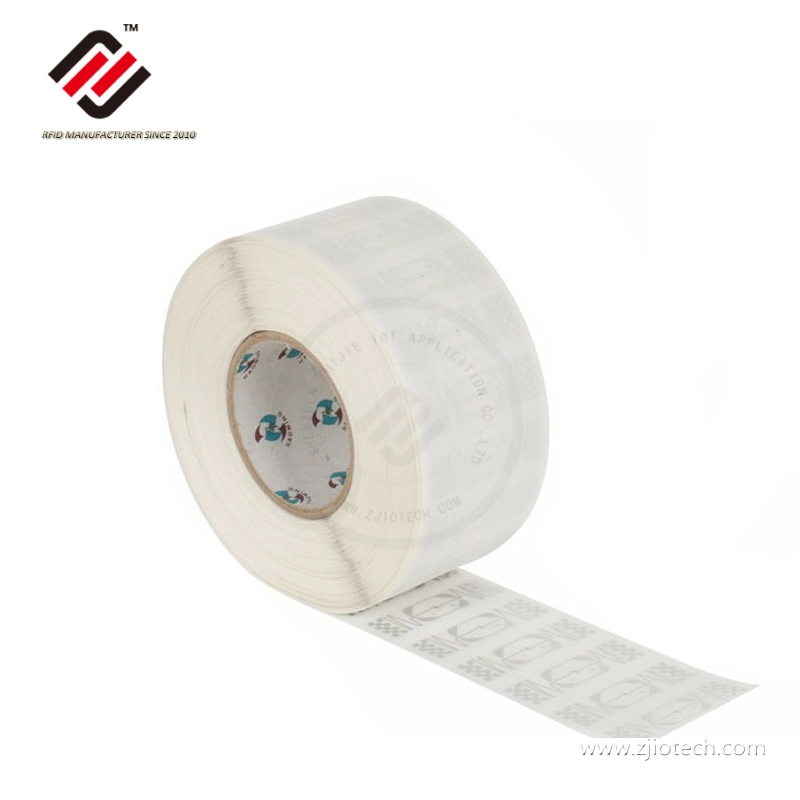 Passive Mozar R6 UHF Paper Rolling Rain RFID Label Sticker