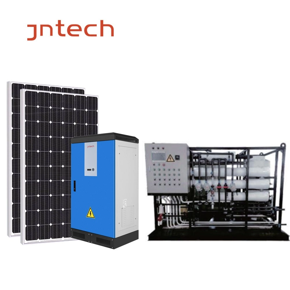 JNTECH solar water treatment system brackish water clean up