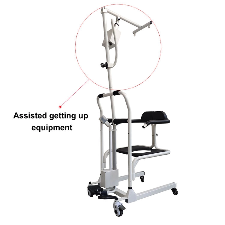 Nursing transfer lift patient commode chair