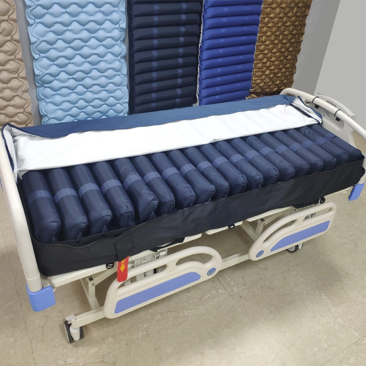 Tubular pu alternating pressure health care anti-bedsore inflatable air mattress for icu bed