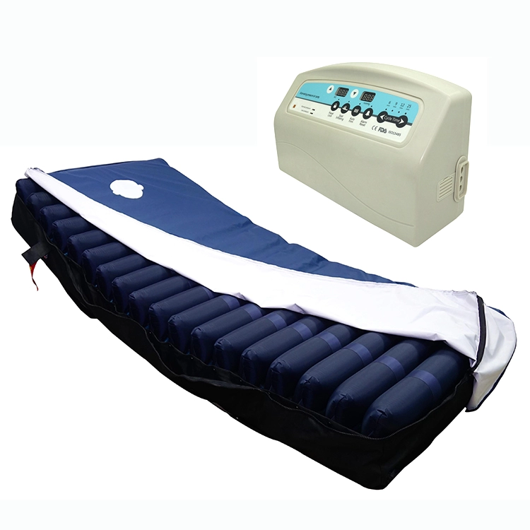 Tubular alternating pressure health care anti bedsore inflatable air mattress for hospital