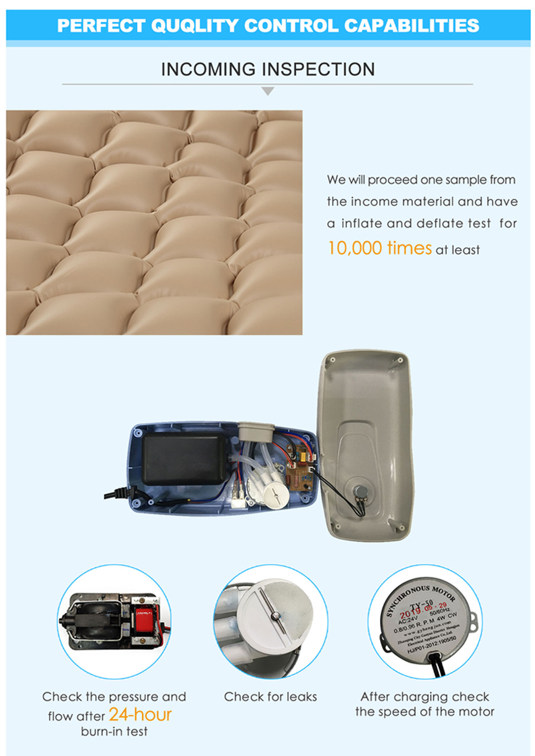 anti decubitus medical bubble air mattress