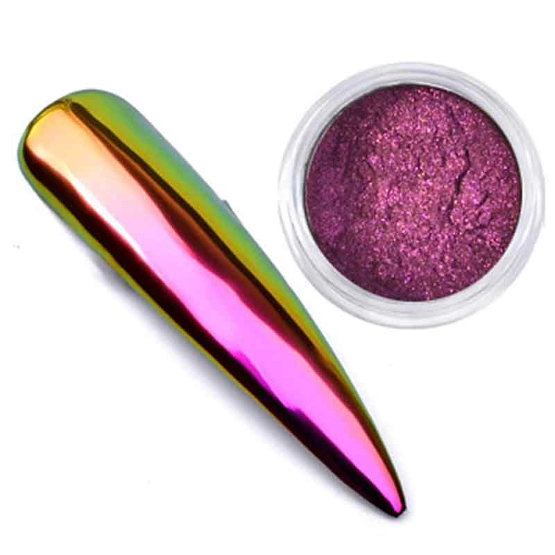 Color changing multi chrome color shift eyeshadow chameleon pigment mica powder