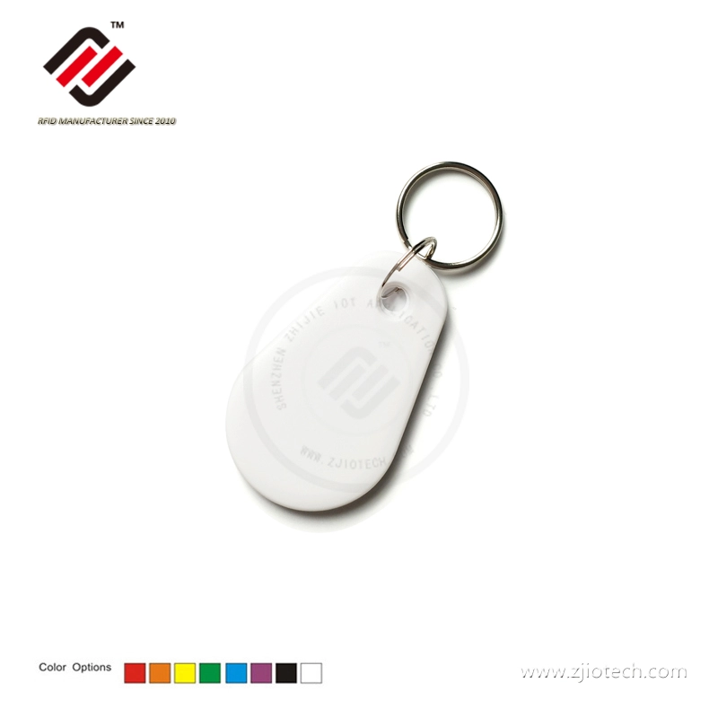 13.56MHz NTAG215 E-co Friendly ABS NFC Keyfob for Amiibo
