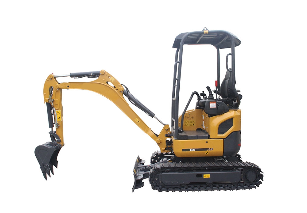 High Efficiency 1.5t Mini Crawler Excavator