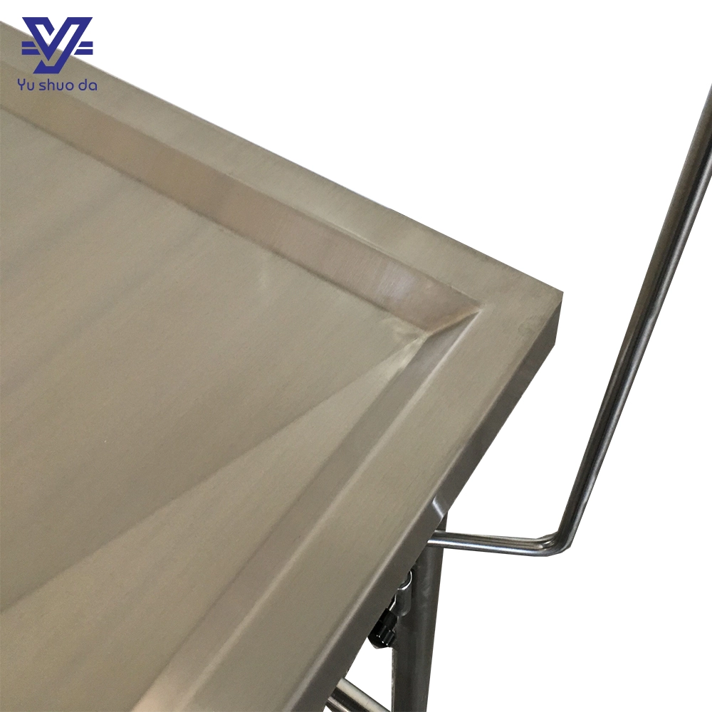 Mortuary stainless steel morgue  Washing table