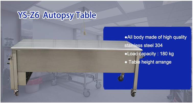 mortuary autopsy table