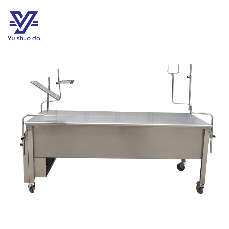 Stainless Steel Mortuary Autopsy Table