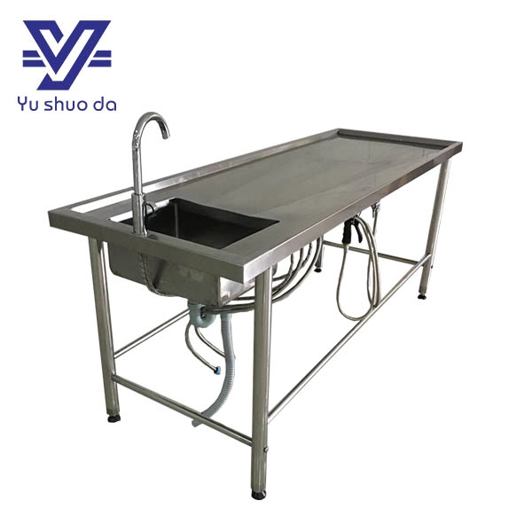 funeral products Stainless steel embalming table