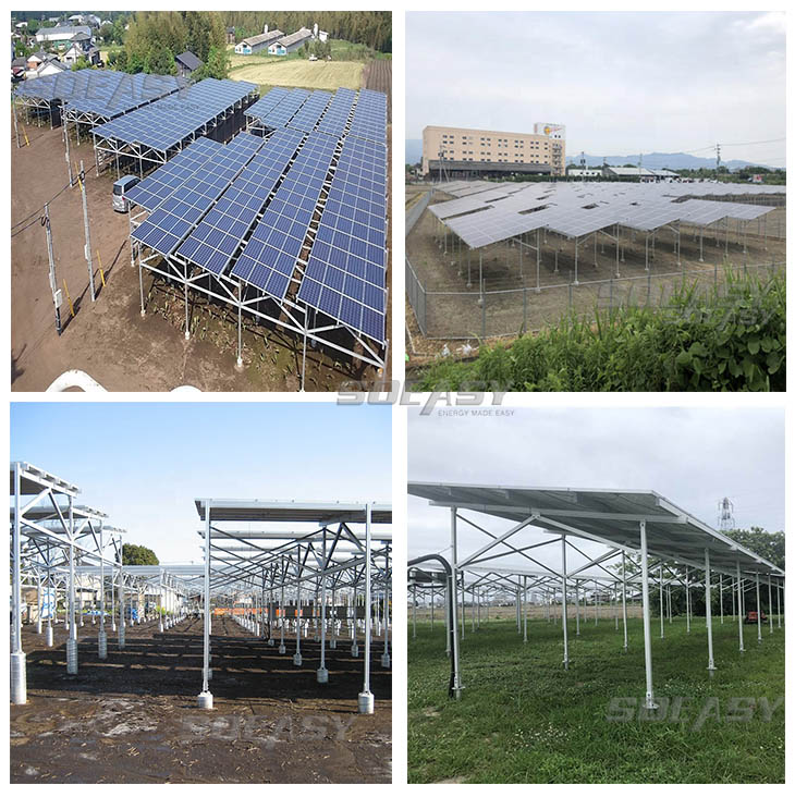 Solar PV Bracket Farm Agricultural Mounting Projects