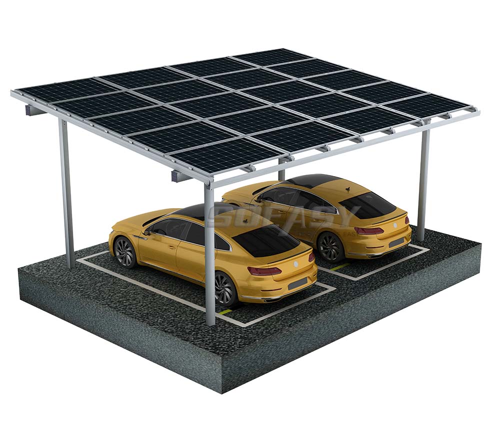solar carport car parking mount