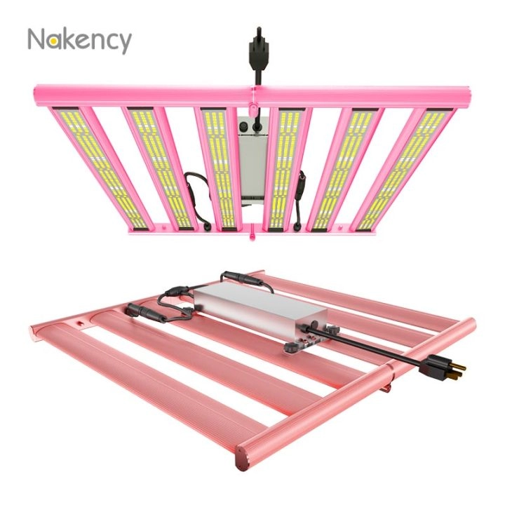 Foldable and Dimmable 320w LED Grow Light Bar
