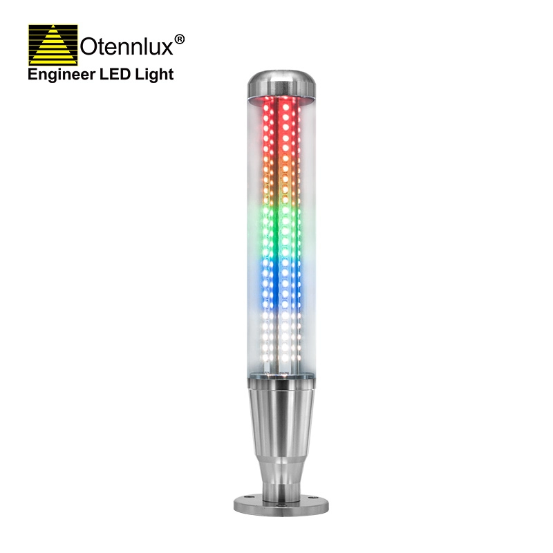 OMI1-501 Multi-Color Straight base cnc industrial signal tower warning light