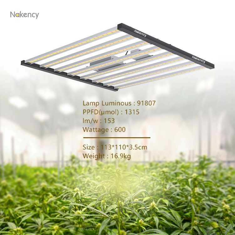 Dimmable indoor tent greenhouses hydroponics plants spider led grow light