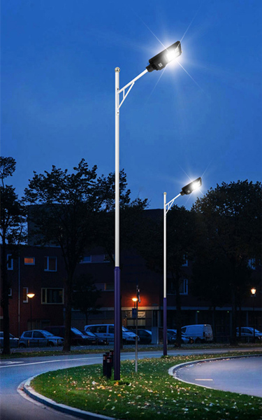 Highly integrated lamp beads solar light
