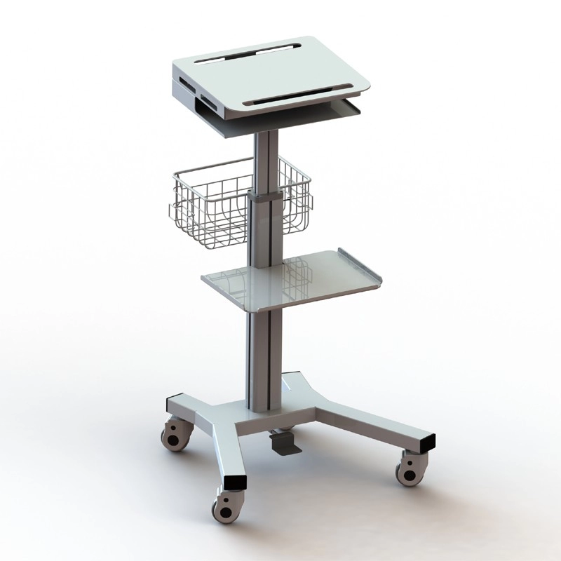 Medical Mobile Tablet Laptop Cart Portable Workstation