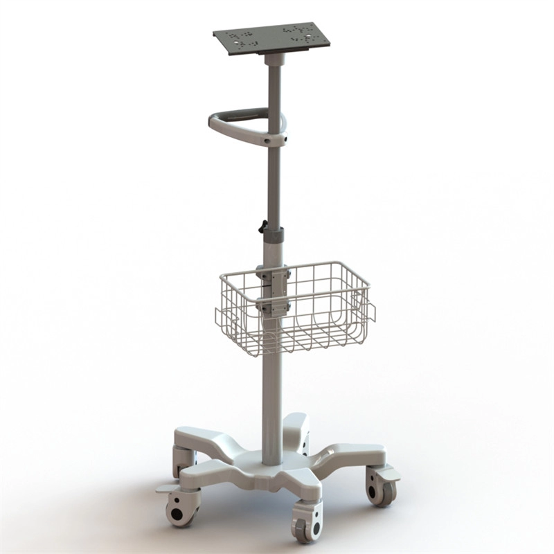 High-End Customized Medical Monitor Stand Trolley Cart