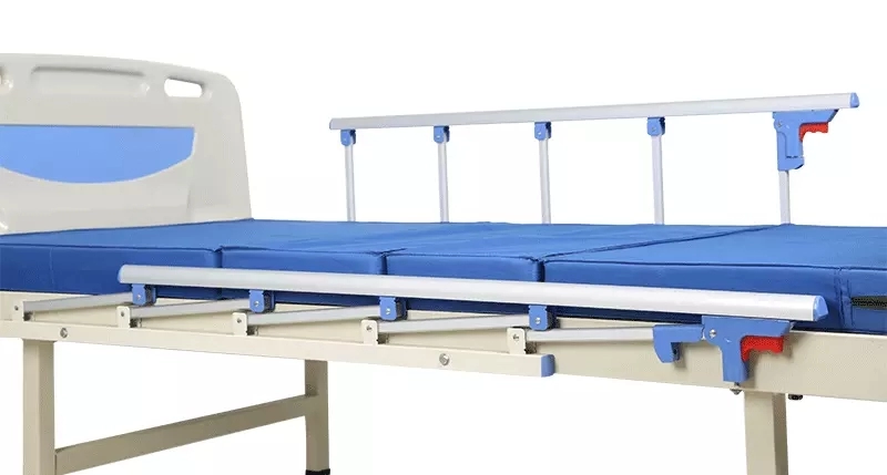 Single Crank Mechanical Hospital Beds for Medical Use