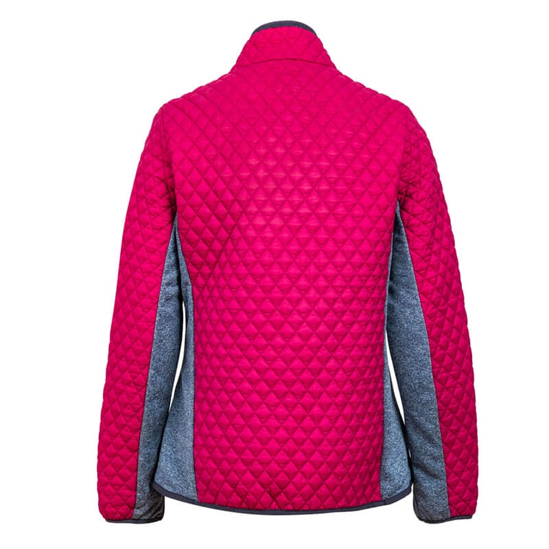 Women's Stand Collar Hybird Fleece Jacket