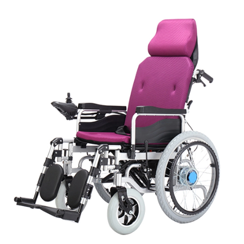 Hot Sale Custom Folding Automatic Electric Wheelchair For Adults