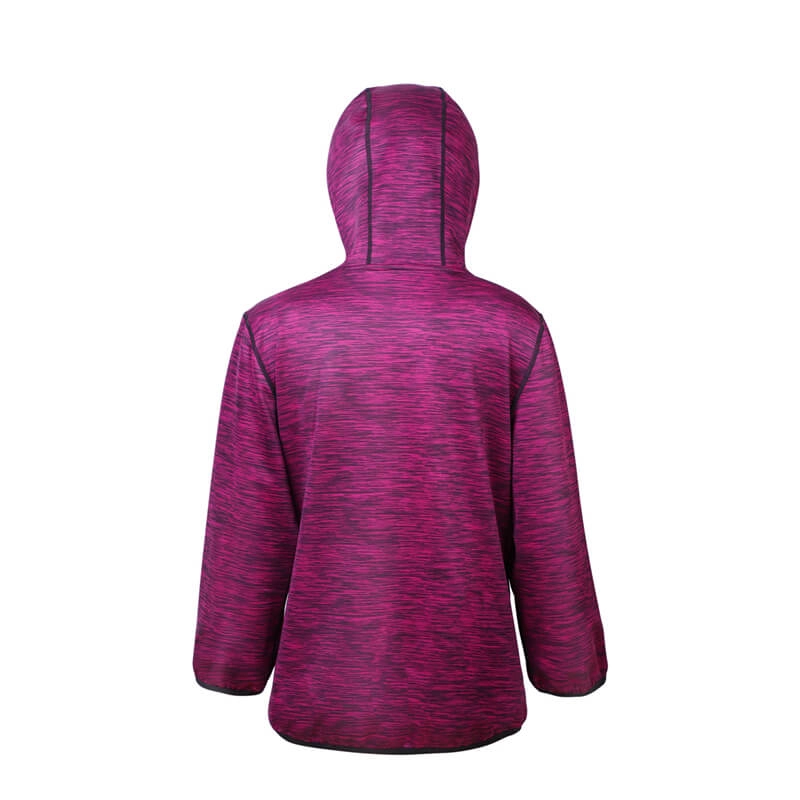 Womens Hooded Athletic Running Jacket