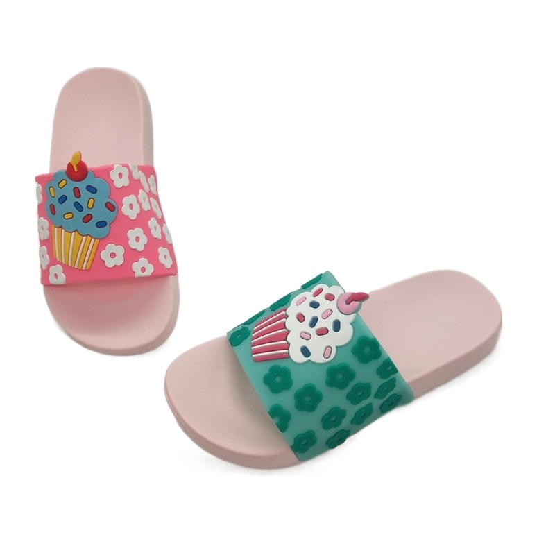 Cute Children Color Contrasting style lightweight slipper