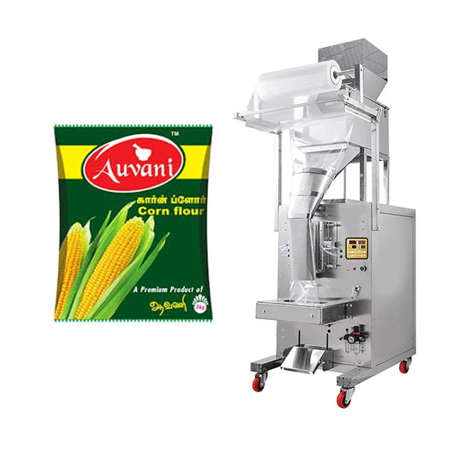 Automatic cocoa powder wheat flour food pouch packing machine