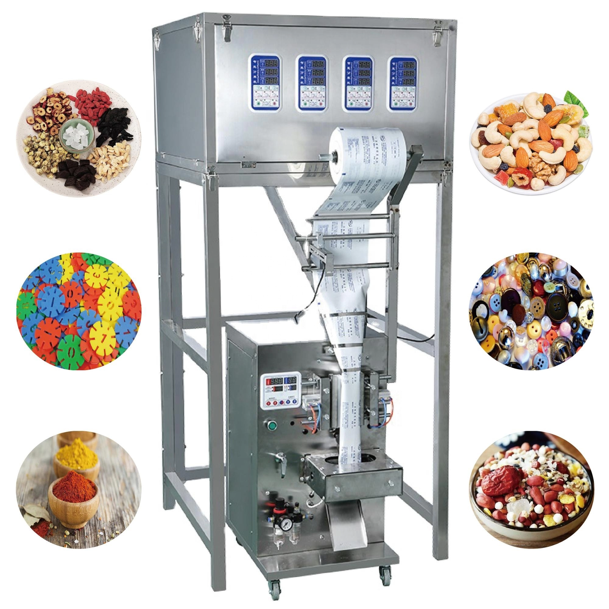 Powder particle 4-end packaging machine